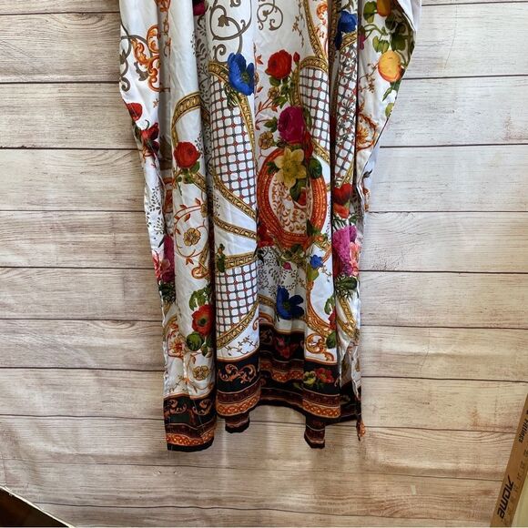 VINTAGE WINLAR MAXI CAFTAN HOUSE/PATIO DRESS - Picture 3 of 5